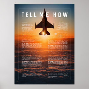 Tell Me How Poster