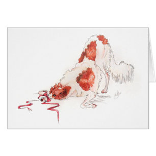 Tell No Secrets Borzoi Card