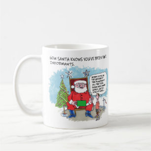 Tell Santa right hand mug
