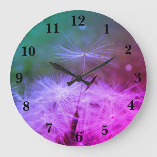 Tell the time with a Dandilion Clock with numbers.
