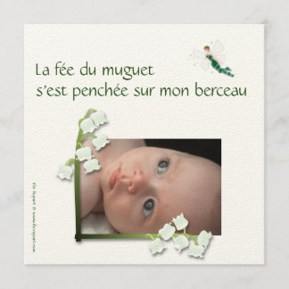 Tell us about the birth of a muguet and fée felt announcement