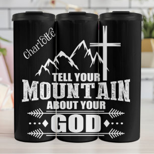 Tell Your Mountain Thermal Tumbler