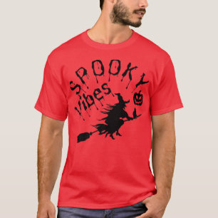 Telling Ghost Stories Wearing spooky costume spook T-Shirt