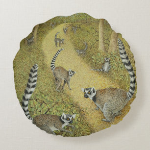 Telling tales round cushion