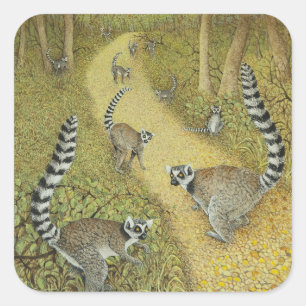 Telling Tales Square Sticker