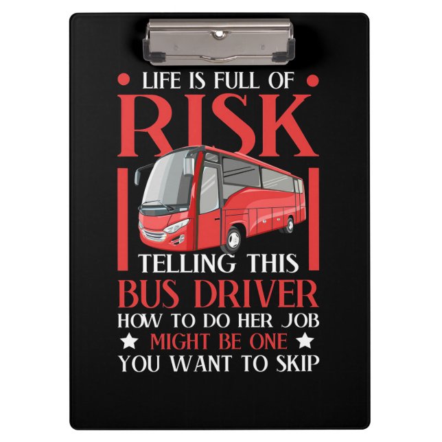 Telling This Bus Driver How To Do Clipboard (Front)