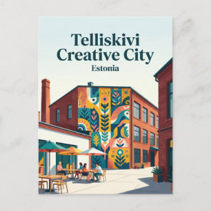 Telliskivi Creative City Estonia Postcard