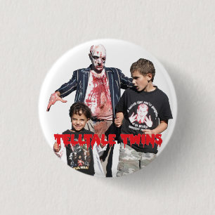 Telltale Twins Zombie Pin