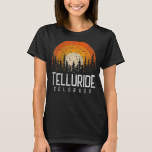 Telluride Colorado CO  Retro Style Vintage 70s 80s T-Shirt