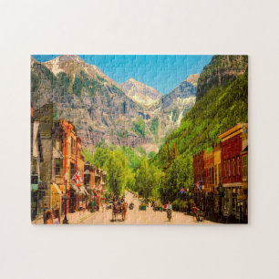 Telluride colorado. jigsaw puzzle