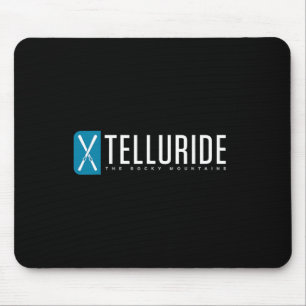 Telluride Colorado Mountain Ski Mouse Pad