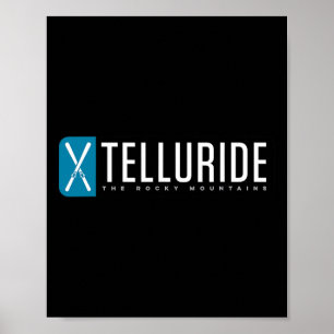 Telluride Colorado Mountain Ski  Poster
