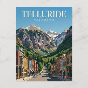 Telluride Colorado Postcard