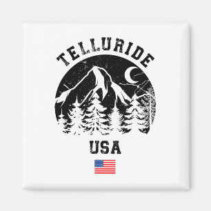 Telluride Colorado Ski Resort Alpine Skiing Americ Magnet