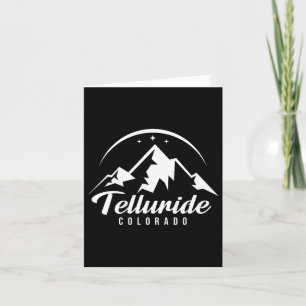 Telluride Colorado Ski Resort Skiing Snowboarding  Card