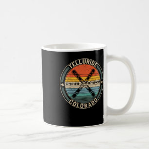 Telluride Colorado Ski Skiing Snowboarding Snow Mo Coffee Mug