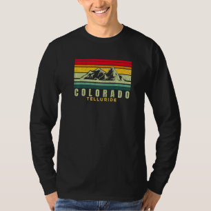 Telluride Colorado Sunset Rocky Mountains Hiking S T-Shirt