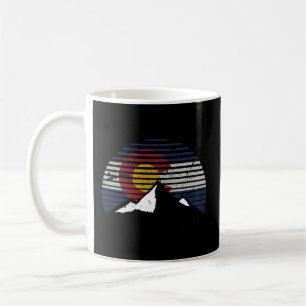 Telluride Colorado X Co Flag Mountain Coffee Mug