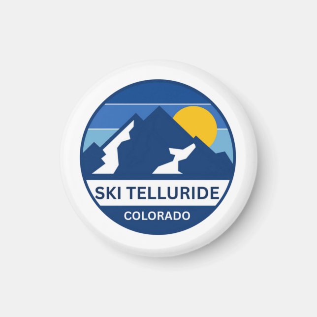 Telluride Ski Colorado Magnet (Front)