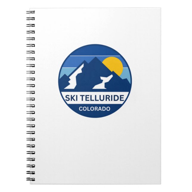 Telluride Ski Colorado Notebook (Front)