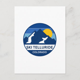 Telluride Ski Colorado Postcard