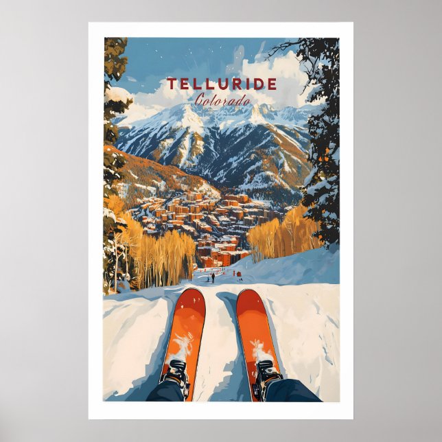 Telluride Ski Poster 1 (Front)