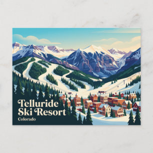 Telluride Ski Resort, Telluride, Colorado, United Postcard