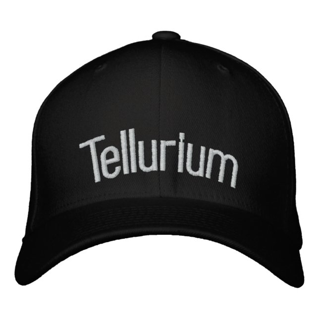 Tellurium Embroidered Hat (Front)