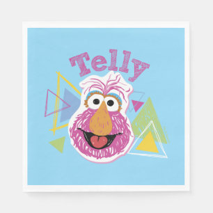 Telly Monster Fun Graphic Napkin
