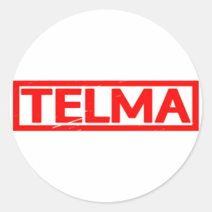 Telma Stamp Classic Round Sticker