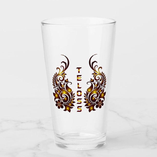 Teloss Drinkware Glass (Front)