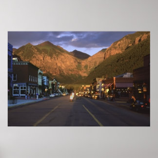 Teluride At Sunset Poster