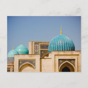 Telyashayakh Mosque: Domes Postcard