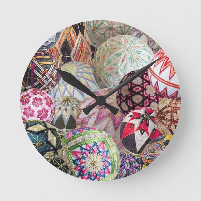 Temari Montage Clock (Front)