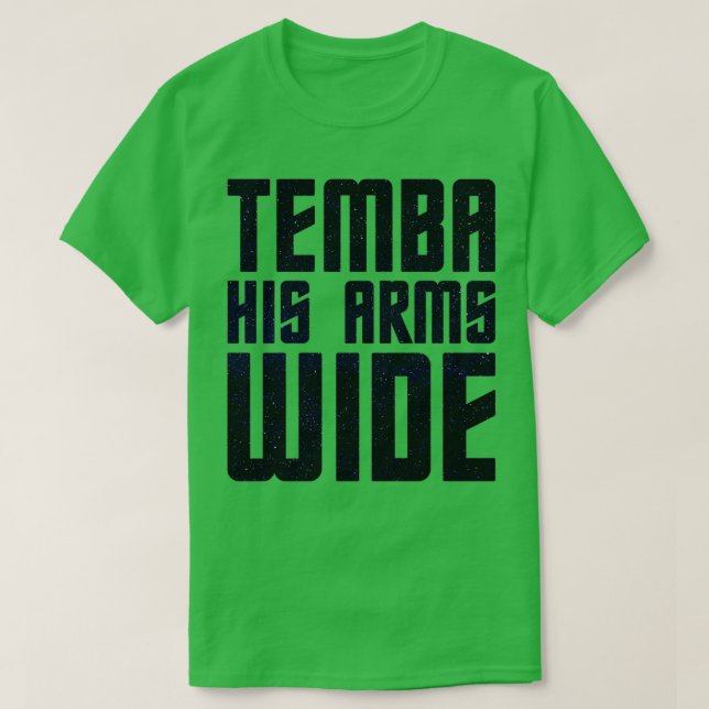 Temba his arms wide  T-Shirt (Design Front)