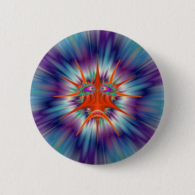 Tembusu Bug 6 Cm Round Badge (Front)