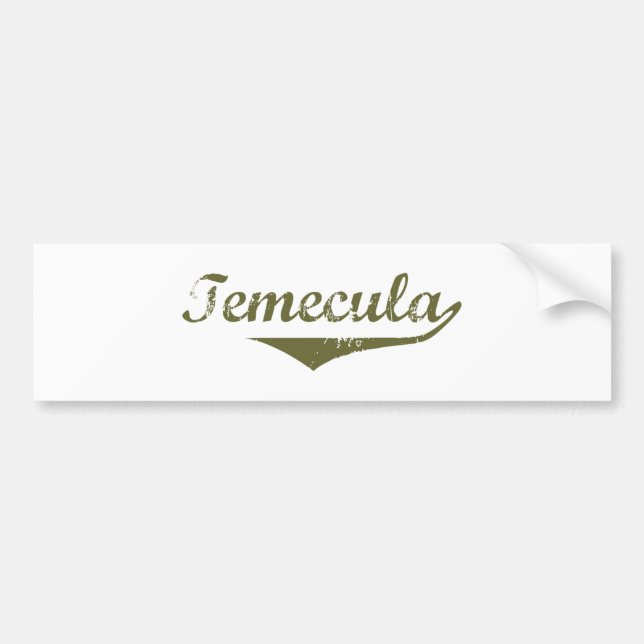 Temecula  Revolution t shirts Bumper Sticker (Front)