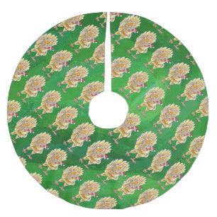 Temp Brushed Polyester Tree Skirt