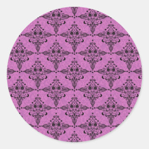 temp classic round sticker