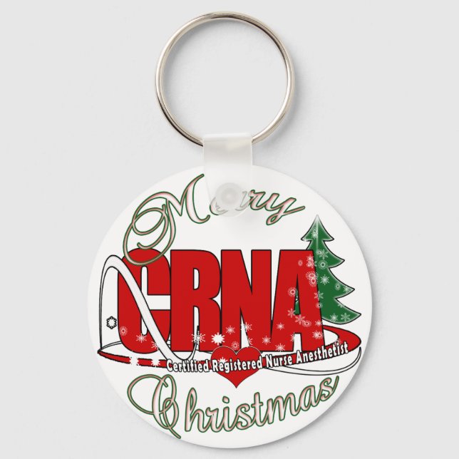 TEMP MERRY CHRISTMAS KEY RING (Front)