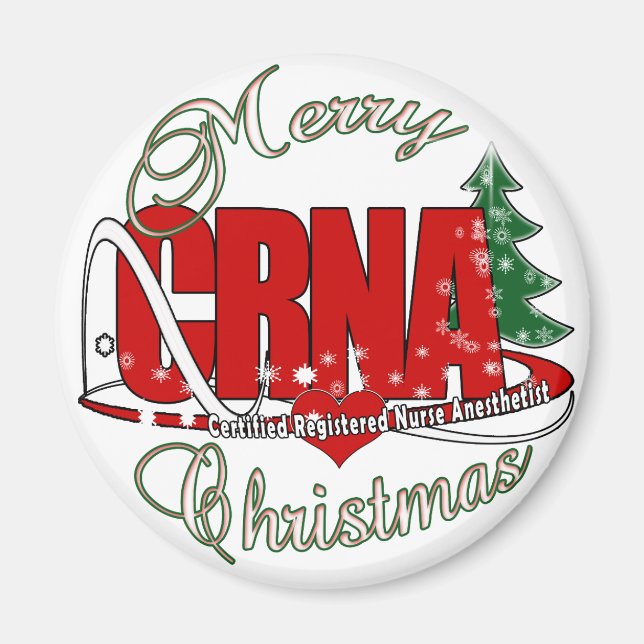 TEMP MERRY CHRISTMAS MAGNET (Front)