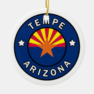 Tempe Arizona Ceramic Ornament
