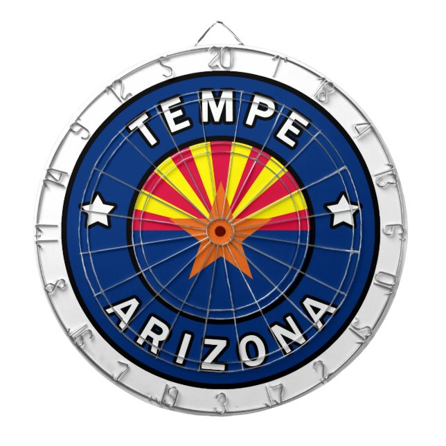 Tempe Arizona Dartboard (Front)
