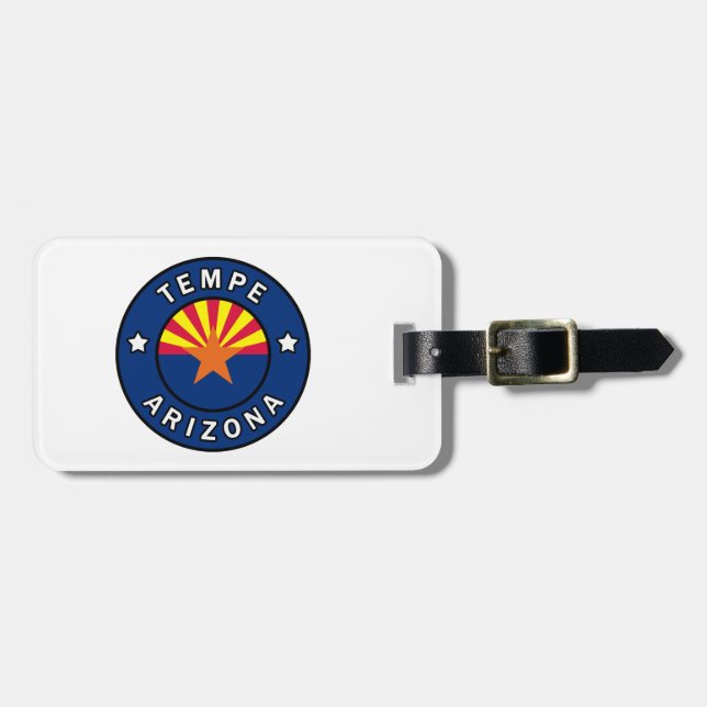 Tempe Arizona Luggage Tag (Front Horizontal)
