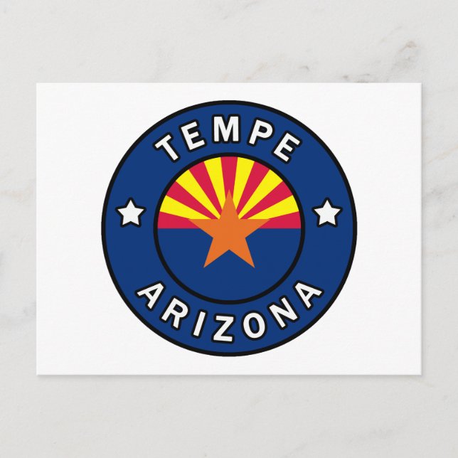 Tempe Arizona Postcard (Front)