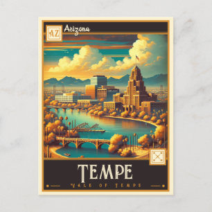 Tempe, Arizona Vintage Postcard
