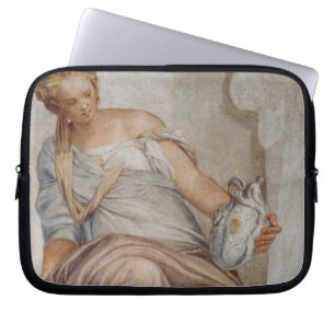 Temperance, from the wall of the sacristy (fresco) laptop sleeve