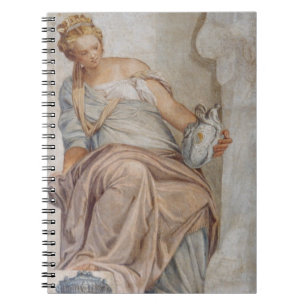 Temperance, from the wall of the sacristy (fresco) notebook