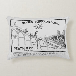 Temperance Movement, 1887 Decorative Cushion