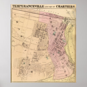 Temperanceville, Chartiers Poster